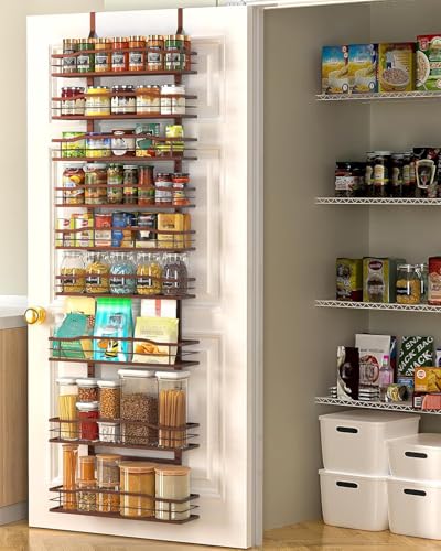 9 Tier Over The Door Pantry Organizer