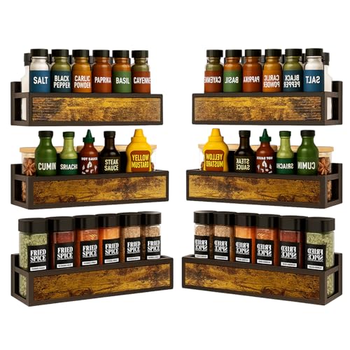 Wall Mount Spice Rack