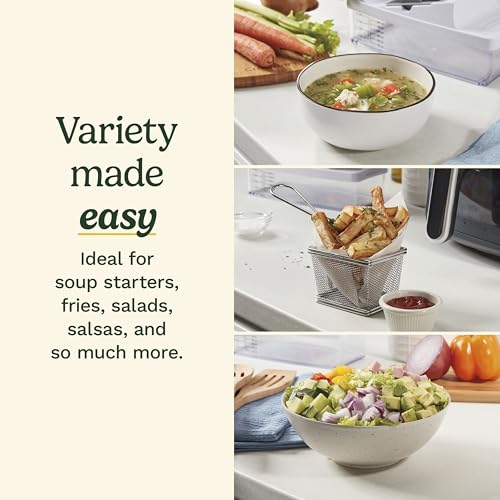PrepExpress™ Vegetable & Fruit Box Chopper (White / 4-Cup)