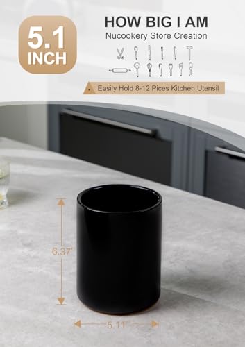 Utensils Holder with Cork Mat
