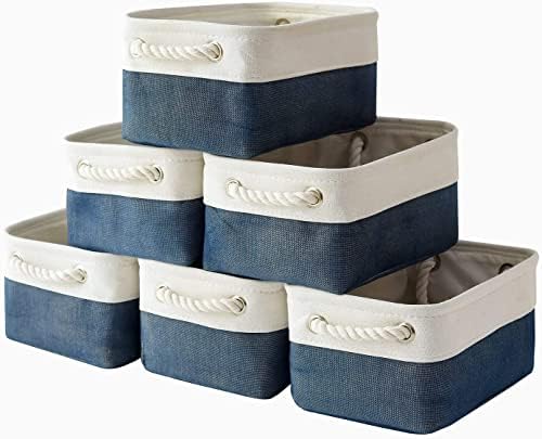 Small Storage Baskets for Shelves 1