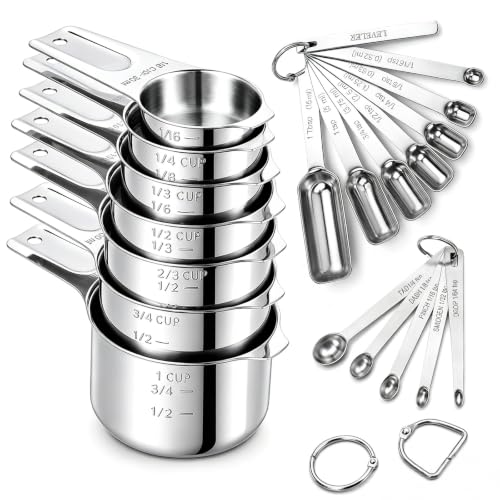 20Pcs Measuring Cups and Spoons Set