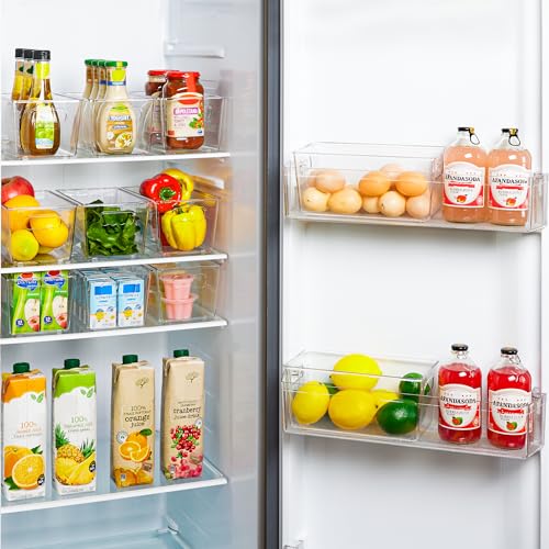 Clear Plastic Pantry Organizer Bins