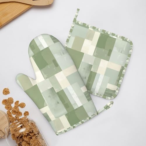 Oven Mitts and Pot Holders Set (A0965)