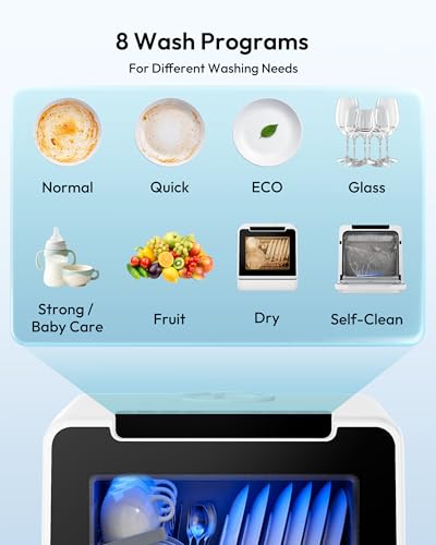 8 Programs Dishwasher