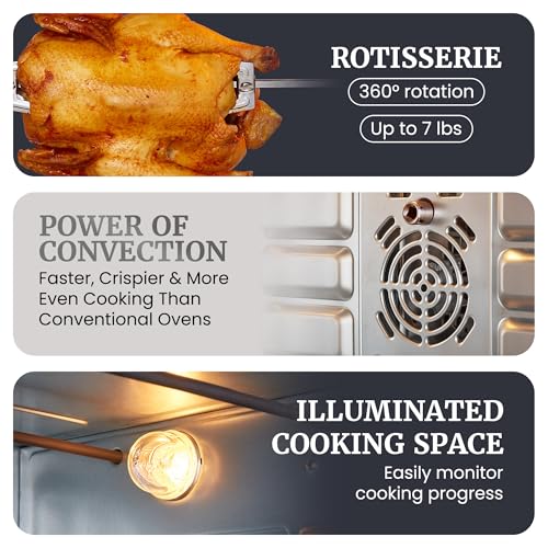 Double French Door Countertop Toaster Oven