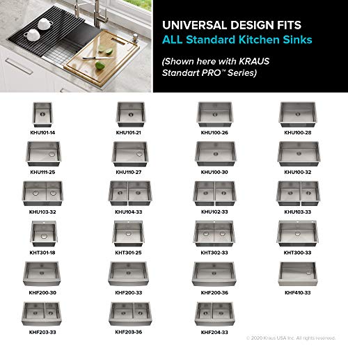 Multipurpose Over (Black / 21 Inch - Regular Sink / Drying Rack)