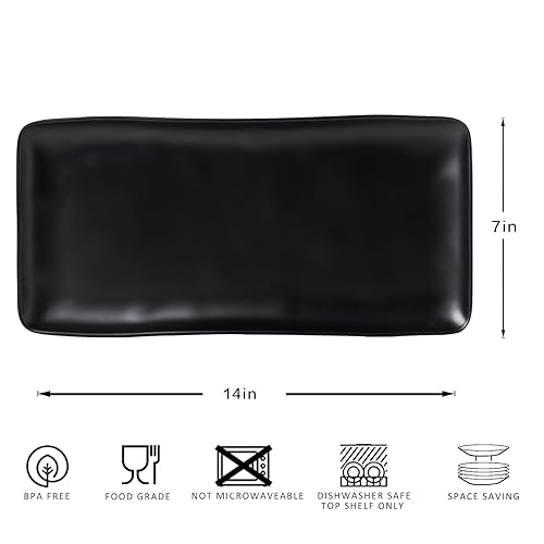 Melamine Serving Platters Rectangular Trays