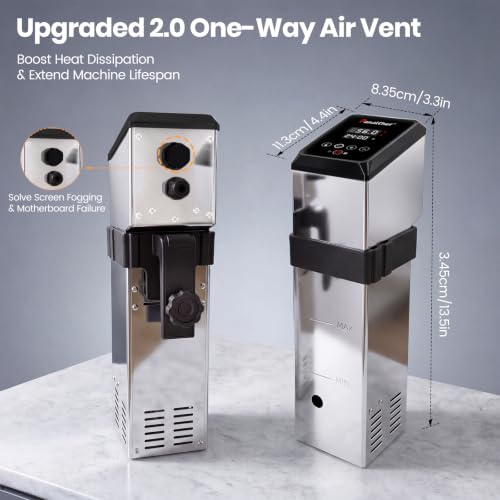 1600W Commercial Sous Vide Cooker (silver / 1600W)