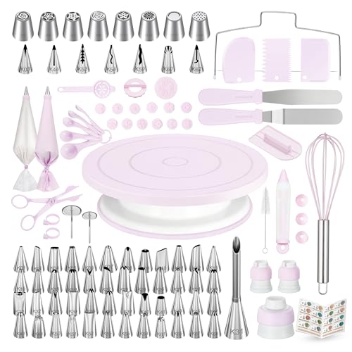 Cake Decorating Kit Baking Supplies Tools for Beginners & Pros