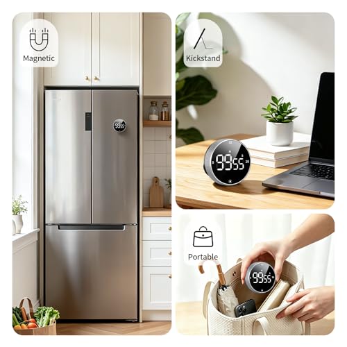 Digital Kitchen Timer (Sliver)