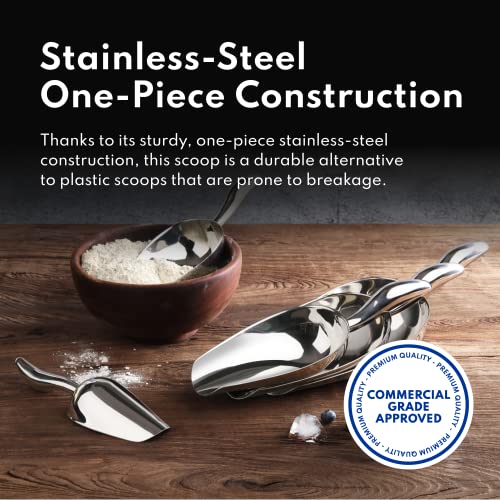 Commercial Grade Stainless Steel Utility Scoop
