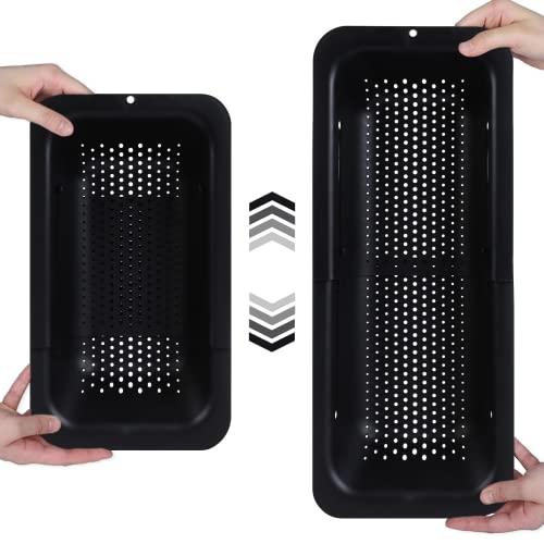 Over the Sink Colander Strainer Basket