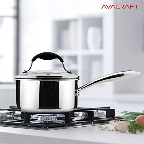 Tri Ply Stainless Steel Saucepans