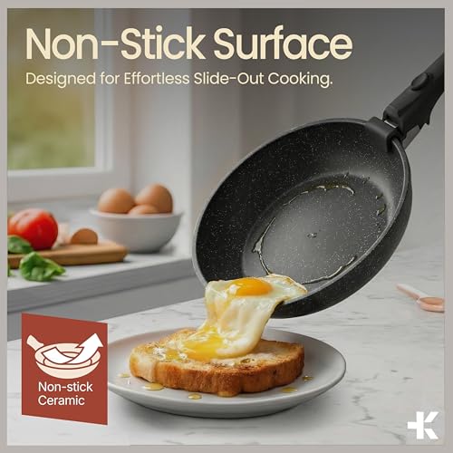 Bakken Ceramic Coated Aluminum Cookware Set