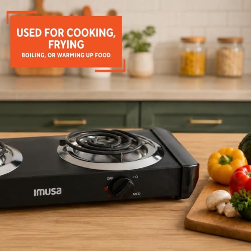 Double Electric Burner