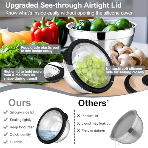 Mixing Bowls with Lids