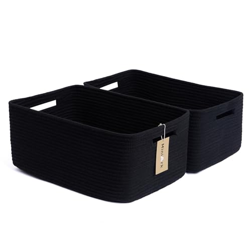 Large Storage Baskets for Shelves
