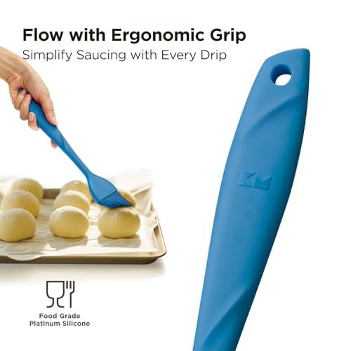 WaltzGrip Platinum Silicone Basting Pastry Brush Set of 2