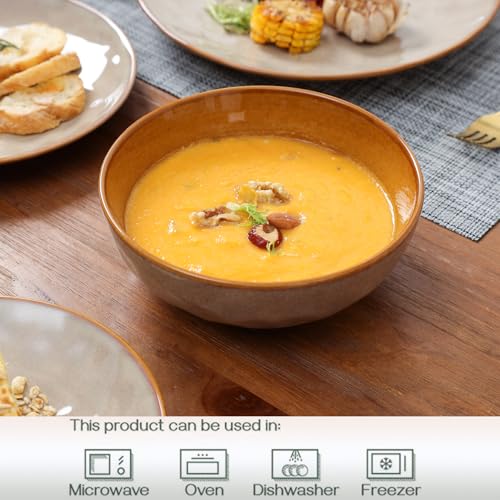 Ceramic Pasta Bowls Set