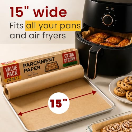 Unbleached Parchment Paper for Baking