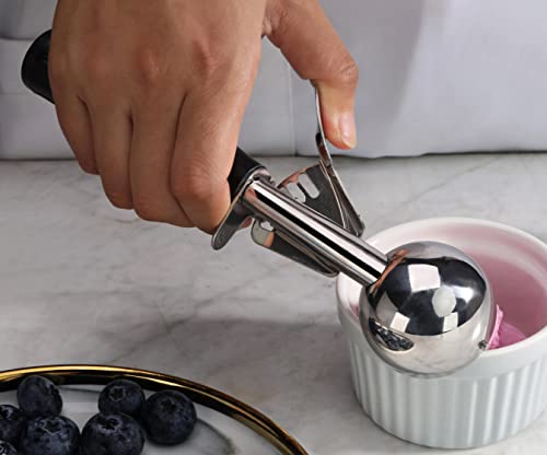 Commercial Grade Ice Cream Scoops with easy release lever
