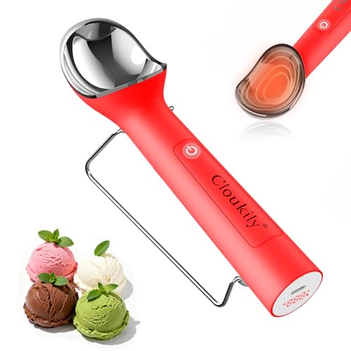 Heated Ice Cream Scoop Electric Icecream Scooper