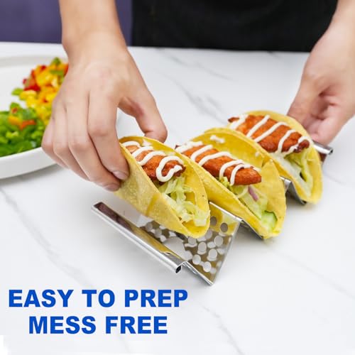 Stainless Steel Taco Holders Set of 6