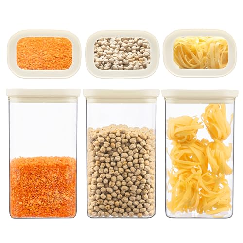 Glass Food Storage Jar with Glass Lid