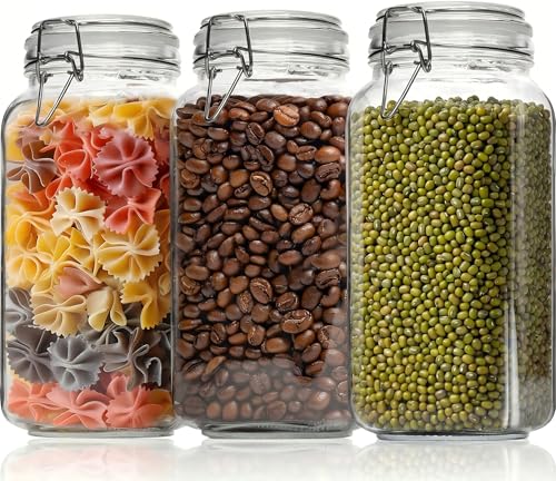 Glass Jars with Airtight Lids