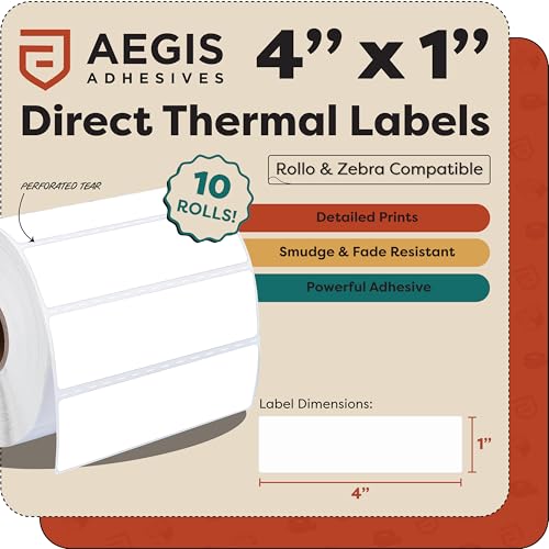 Square Direct Thermal Multipurpose Labels