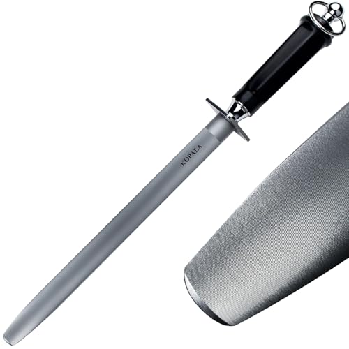 Sharpening Steel Knife Sharpener Rod Dark