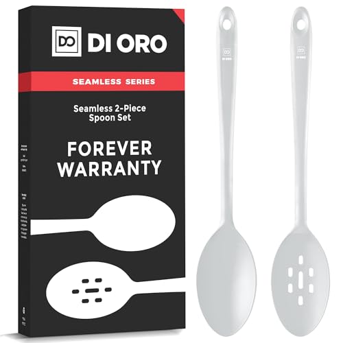DI ORO 2 Piece Seamless Series Cooking Spoon Sets