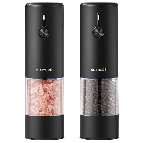 Electric Pepper Grinder and Salt Mill Set