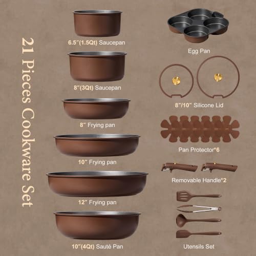 Pots and Pans Set Non Stick