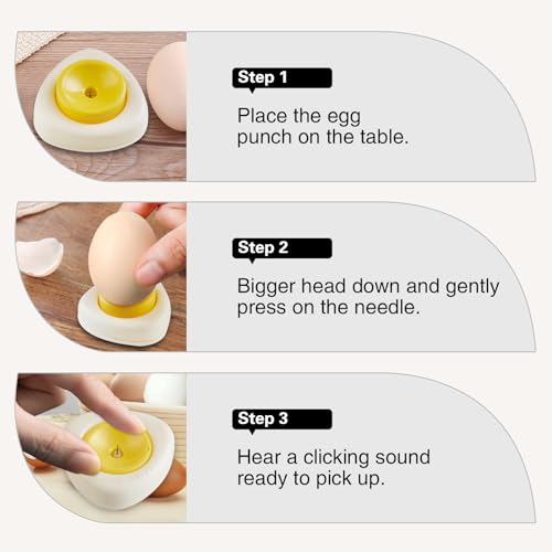 Egg Piercer for Raw Eggs 2PC 3PC