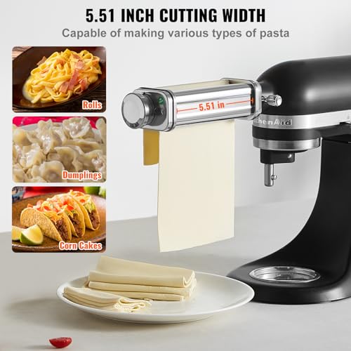 Pasta Attachment for KitchenAid Stand Mixer