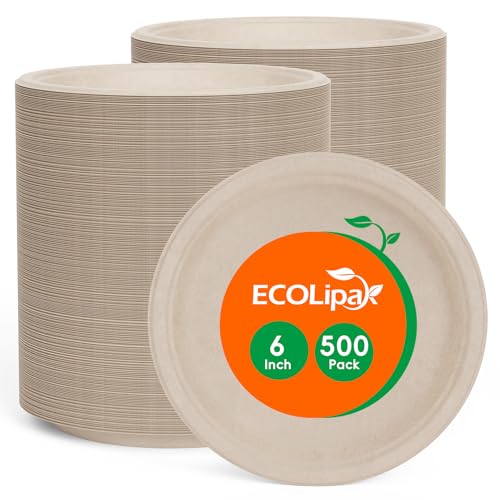 Disposable Compostable Paper Plates
