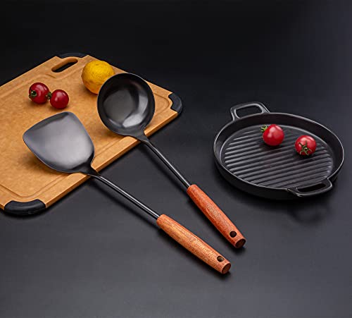 Wok spatula and ladle