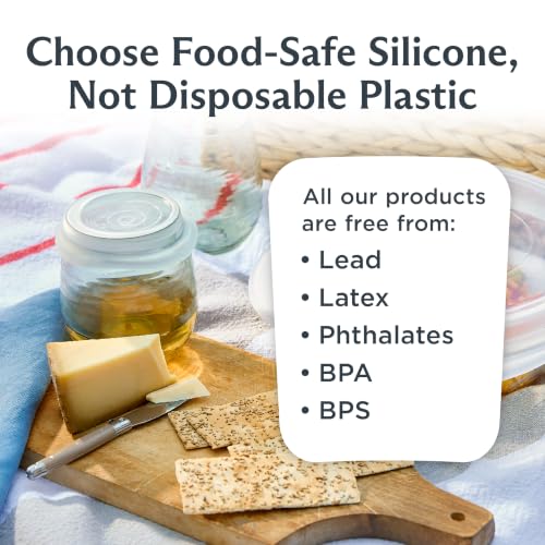 Premium Reusable Silicone Stretch Lids