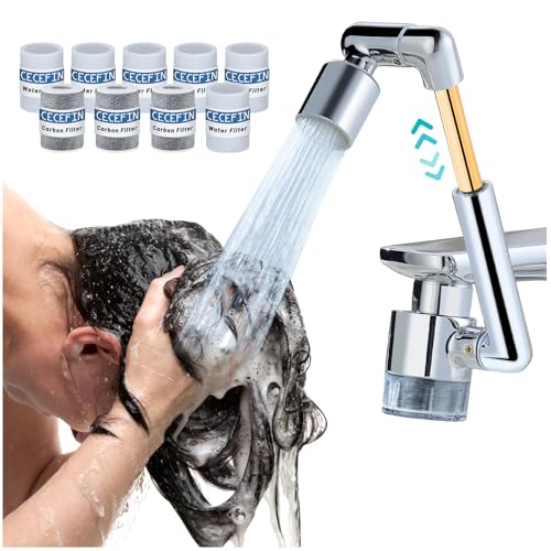 Swivel Faucet Extender Sink Aerator Water Filter
