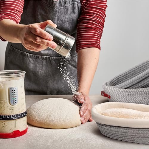 Cotton Rope Banneton Bread Proofing Basket Set