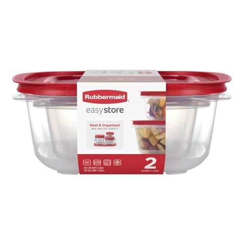EasyStore Rectangle and Square Containers
