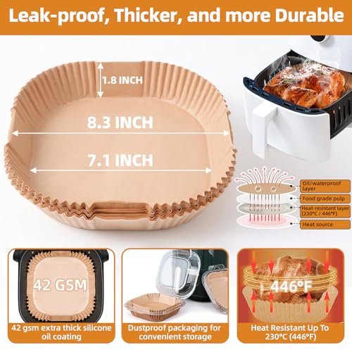 Air Fryer Paper Disposable Airfryer Liners