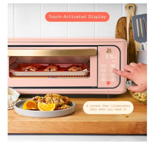 Large Infrared Air Fryer Toaster Oven (Rose Pink)