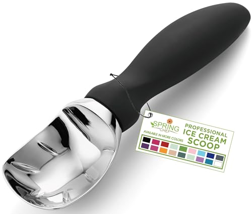 Heavy Duty Ice Cream Scoops with Comfortable Handle