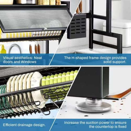 Over the Sink Dish Drying Rack
