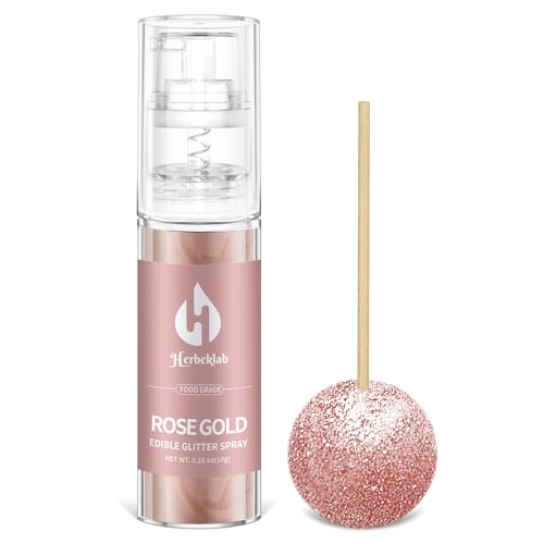 Edible Glitter Spray 10g Food Grade Cake Glitter Edible Spray for Chocolate Strawberry Cake Pops