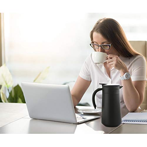 28oz Coffee Carafe Airpot Insulated Coffee Urn Stainless Steel Vacuum Thermal Pot Flask for Coffee