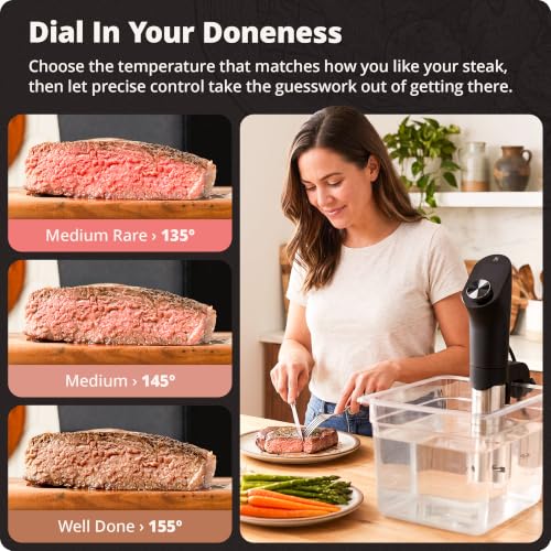 Sous Vide Cooker (Onyx Black)